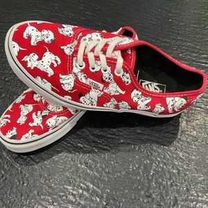 Disney 101 Dalmatian Vans size 7.5 women